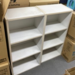 三段カラーボックス　6個あり　1個から欲しいだけあげます　無料　...