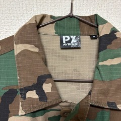 美品　AVIREX カモフラ柄ミリタリージャケット　M メンズの画像