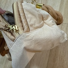 キャセリーニ　casselini ハンドバッグ　ベージュの画像