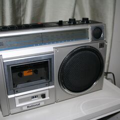 値下げ！！古いナショナルのラジカセ　RX－１５４０の画像