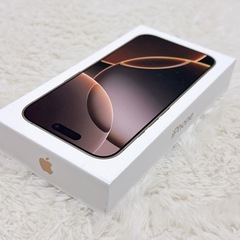 iPhone16Pro 箱の画像