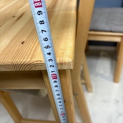 デーブル　イス2席セットの画像
