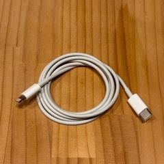 ※純正品※ USB-C to Lightningケーブル 1m ホワイトの画像