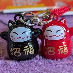 キャットキーホルダー4個セット（新品）の画像