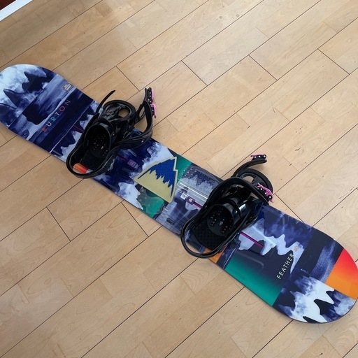 BURTON 140cm バインディング付き