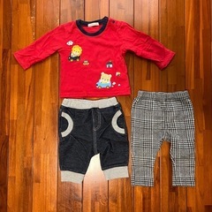 子供服まとめ売り　幼児服　60-70cm　男の子　春服　