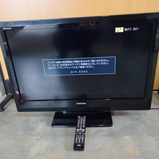 ⑤　TOSHIBA REGZA テレビ 黒 32BC3 リモコン付