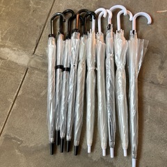 中古美品ビニール傘10本の画像