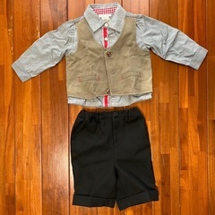 子供服　男の子　80cm　カジュアル礼服　入園式　卒園式　クリス...