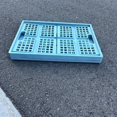 フォルディングボックス2つ、キャンプ、収納の画像