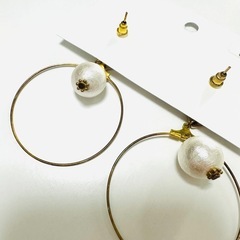 【新品】ハンドメイドピアス3の画像