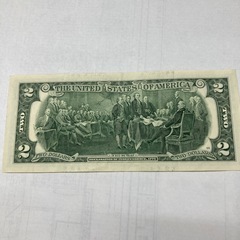 アメリカ建国200周年記念　２ドル札　ピン札の画像