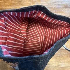 トート手提げバッグの画像