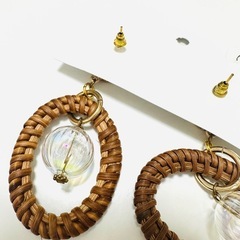 【新品】ハンドメイドピアス10の画像