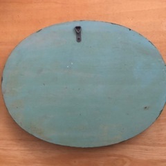 アンティーク　花柄インテリア壁掛けの画像