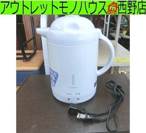 象印 電気ポット CH-CE10 1.0L ZOJIRUSHI 2011年製 マホービン ホワイトグレー 魔法瓶 保温 札幌 西野店