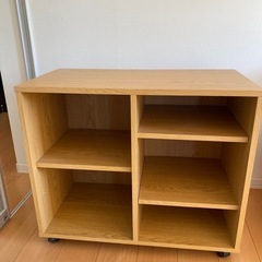 押入れ収納棚　キャスター付