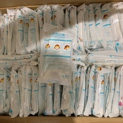 明日処分♡不織布 マスク 超大量 3600枚 子供 柄入り キッズ 未開封 袋入り （ダンボール150サイズいっぱいに入ってます) インフルエンザ コロナ 花粉症 試験 卒業式 入学試験 学校 風邪　感染症対策にどうぞ 幼稚園　の画像