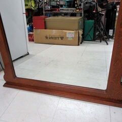 苫小牧市内近郊限定 PULASKI FURNITURE ウォールミラー バージニア アンティーク調 鏡 中古 苫小牧西店の画像