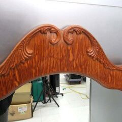 苫小牧市内近郊限定 PULASKI FURNITURE ウォールミラー バージニア アンティーク調 鏡 中古 苫小牧西店の画像