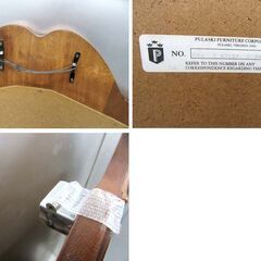 苫小牧市内近郊限定 PULASKI FURNITURE ウォールミラー バージニア アンティーク調 鏡 中古 苫小牧西店の画像