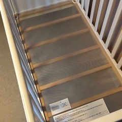 IKEA ベビーベッド　ホワイト