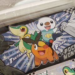 〓代理出品〓【新品 未開封品】2個セット  ポケットモンスター ベストウイッシュ アタッシュケース型 缶バック Aの画像