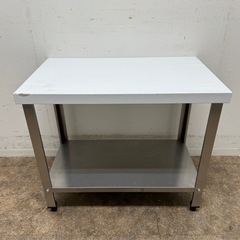 ステンレス 業務用 作業台 厨房 飲食店 W750xD450xH650mm