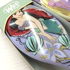 新品 未使用 ディズニー ウェットブラシ オリジナルディタングラー　2本セット アリエル ラプンツェル Ariel Rapunzel Disney 厚別店の画像