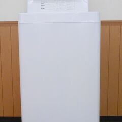 ハイセンス 全自動電気洗濯機 AT-WM5511 ホワイト 2021年製