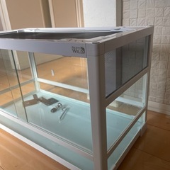  三晃商会 レプティワイルド パンテオン ホワイト WH6035(60.5×30.5×35cm)爬虫類小動物　　ペットゲージ の画像