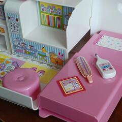 メルちゃん三姉妹+スク－タ－+うさぎさん救急車の画像