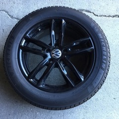 バリ溝　ビートルスタッドレスタイヤ ミシュラン215/55R17