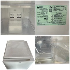 三菱電機 MITSUBISHI MR-P15EY-KB 冷蔵庫 146L 2015年製 の画像