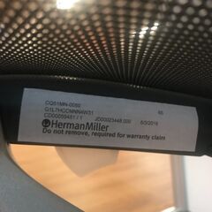 Herman Miller ハーマンミラー セトゥーチェア 2019年製 デスクチェアの画像