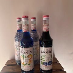 新品未開封　4本セット　MONIN モナン　カクテル　シロップ　