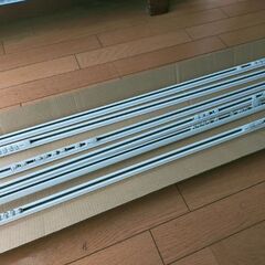 タチカワ カーテンレール(白)6本バラ可の画像