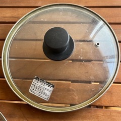 耐熱　鍋の蓋　2つの画像