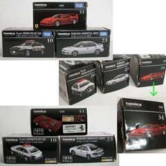 トミカプレミアム 3台セット 箱付き　10 パトカー23 インプレッサ 31 F40　大人トミカ ミニカー 2024 近年有　☆ PayPay(ペイペイ)決済可能 ☆ 札幌市 豊平区 平岸 平岸店の画像