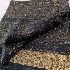 お洒落なラメ入りマフラーの画像