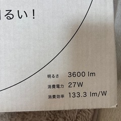 新品未使用シーリングライトの画像