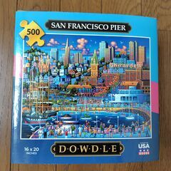ジグソーパズル500ピース　SanFrancisco　Pier　海外製