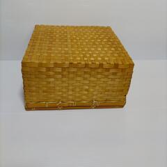 バスケット 籠 25センチ×12センチの画像