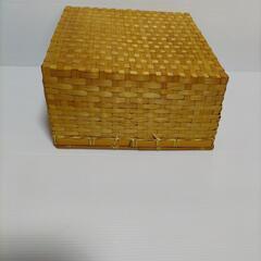 バスケット 籠 25センチ×12センチの画像