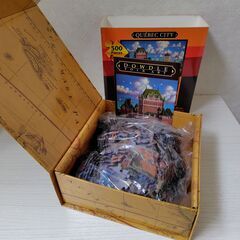 ジグソーパズル500ピース　Qubec City　海外製　USAの画像