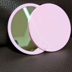 スライド式コンパクトミラー（新品）の画像