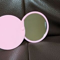 スライド式コンパクトミラー（新品）の画像