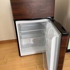 2ドア冷凍冷蔵庫 SP-90L2-WD Simplusの画像