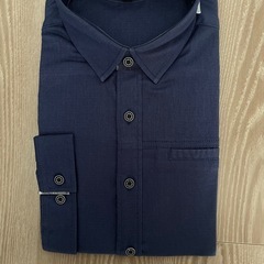 【新品未使用】中袖　メンズシャツ　男性シャツ　カジュアル　トップスの画像