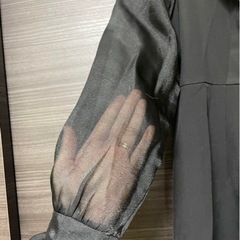 カシュクールワンピース　ペチコート付きの画像